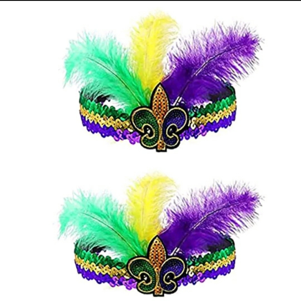 Mardi Gras headband